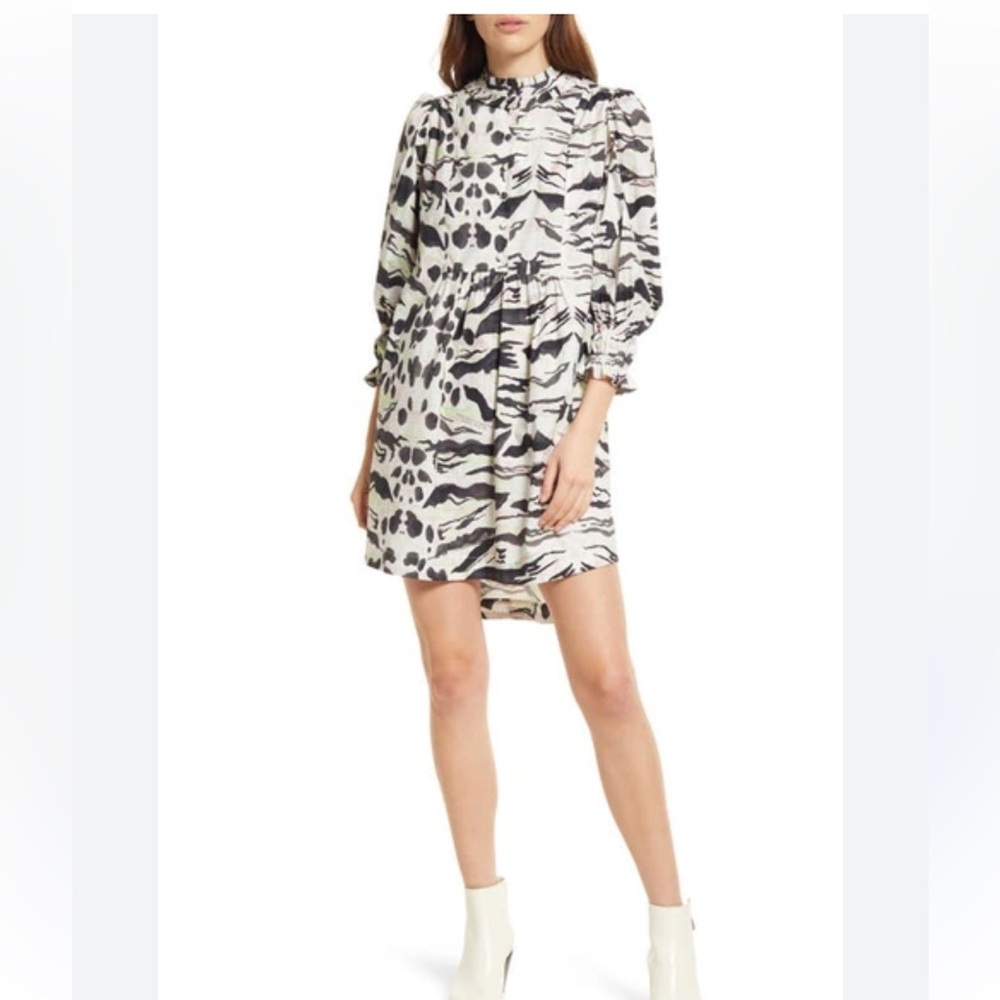 All Saints cotton dress sz 8